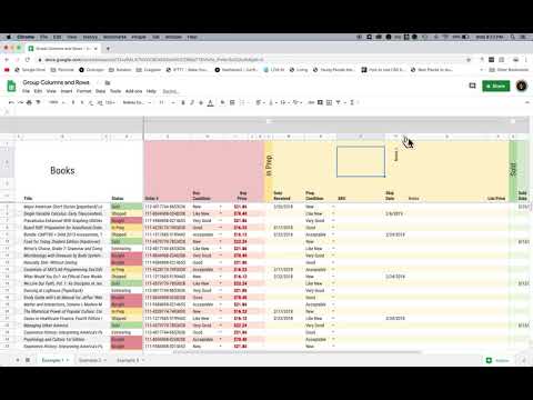 Grouped Rows & Columns Practice Kit — image 2 from the video walkthrough