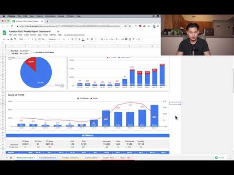 Amazon FBA 2019 Dashboard Companion — image 1 from the video walkthrough