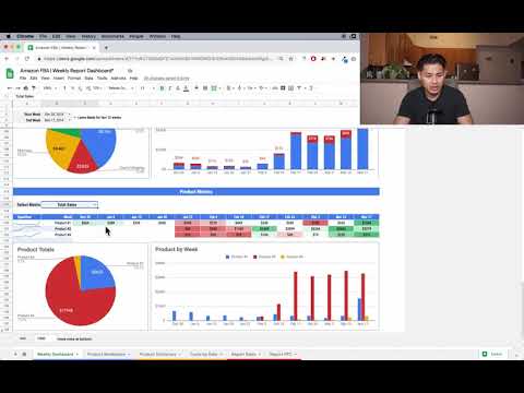 Amazon FBA 2019 Dashboard Companion — image 2 from the video walkthrough