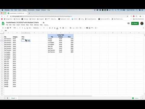 Multiple-Criteria VLOOKUP Kit — image 2 from the video walkthrough
