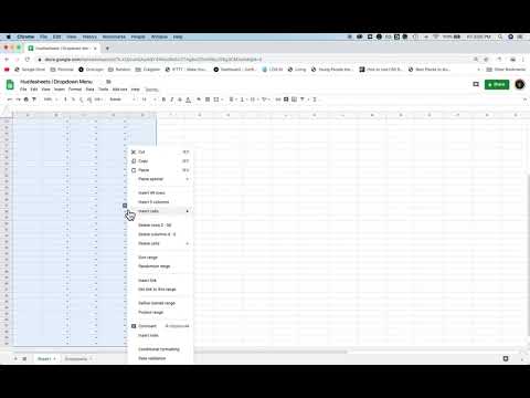 Dropdown & Data Validation Kit — image 1 from the video walkthrough