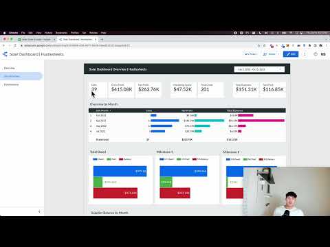 Solar Sales & Commission Dashboard — image 2 from the video walkthrough