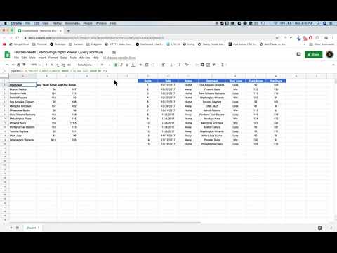 QUERY Empty Row Cleanup Kit — image 3 from the video walkthrough