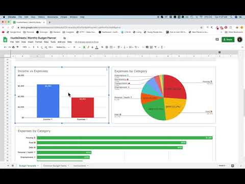 Monthly Budget Planner — image 2 from the video walkthrough