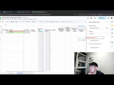 Sales Tracking & Dashboard Workshop Kit — image 1 from the video walkthrough