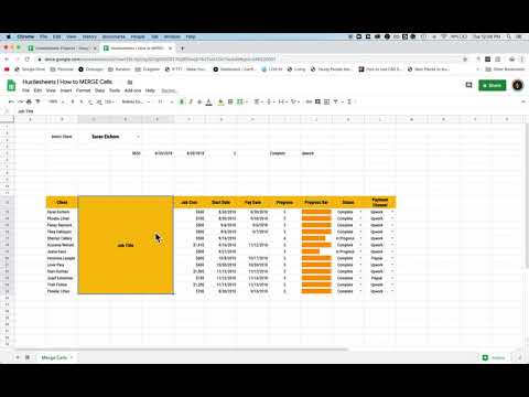 Merge Cells Layout Kit — image 2 from the video walkthrough