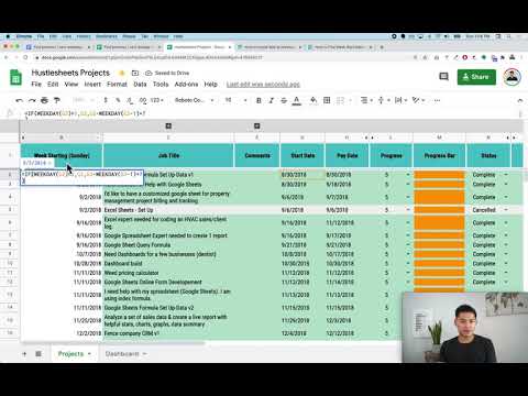 Weekday & Date Formula Cheat Sheet — image 3 from the video walkthrough