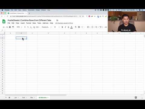 Combine Sheets into One Master Tab — image 1 from the video walkthrough