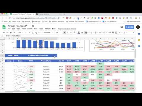 Amazon FBA 2018 Dashboard Companion — image 2 from the video walkthrough