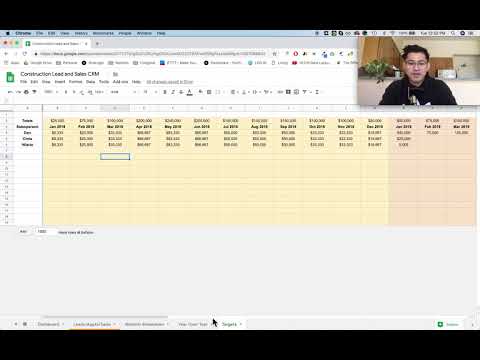 Leads, Sales & Commissions Dashboard — image 3 from the video walkthrough