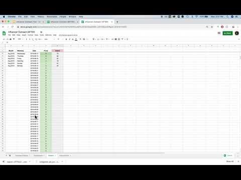Instagram Influencer Outreach Tracker — image 3 from the video walkthrough