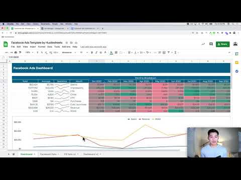 Facebook Ads QUERY Dashboard — image 2 from the video walkthrough
