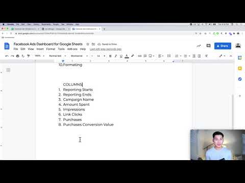 Facebook Ads QUERY Dashboard — image 3 from the video walkthrough