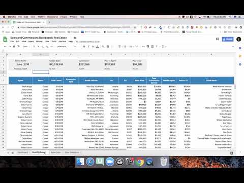 Real Estate Reporting Dashboard — image 1 from the video walkthrough