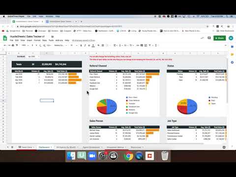 Sales & Leads Dashboard — image 1 from the video walkthrough