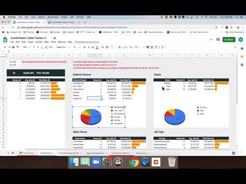 Sales & Leads Dashboard — image 2 from the video walkthrough