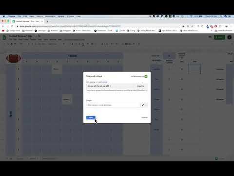 Football Squares — 2019 Video Companion — image 3 from the video walkthrough