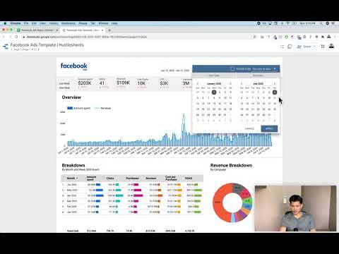 Facebook Ads Reporting Dashboard — image 2 from the video walkthrough
